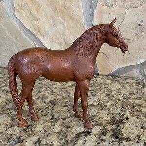 Vintage Pam Tally Stoneburner Horse Sculpture | Red Mill Signed P.T. Stoneburner